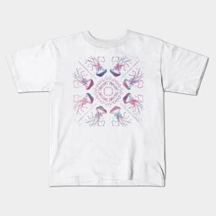 Jellyfish Mandala Kids T-Shirt